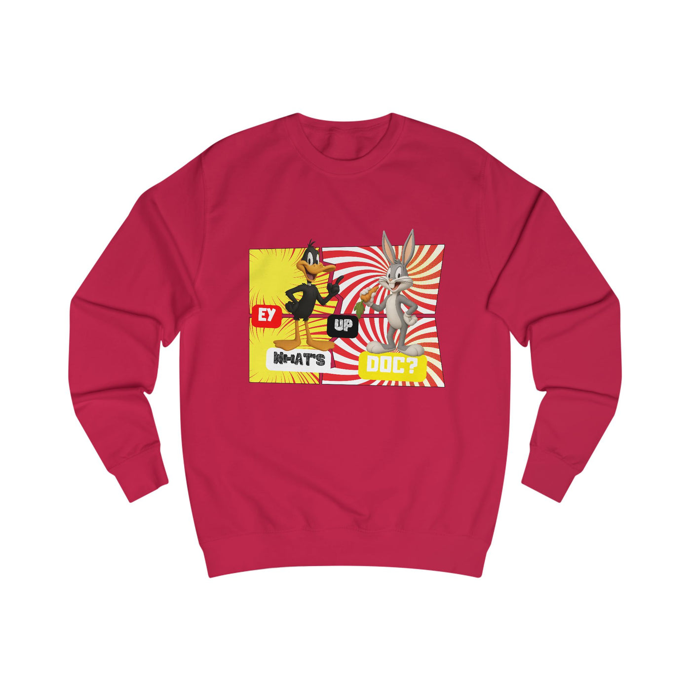 Vintage Cartoon Bugs Bunny Unisex Sweatshirt