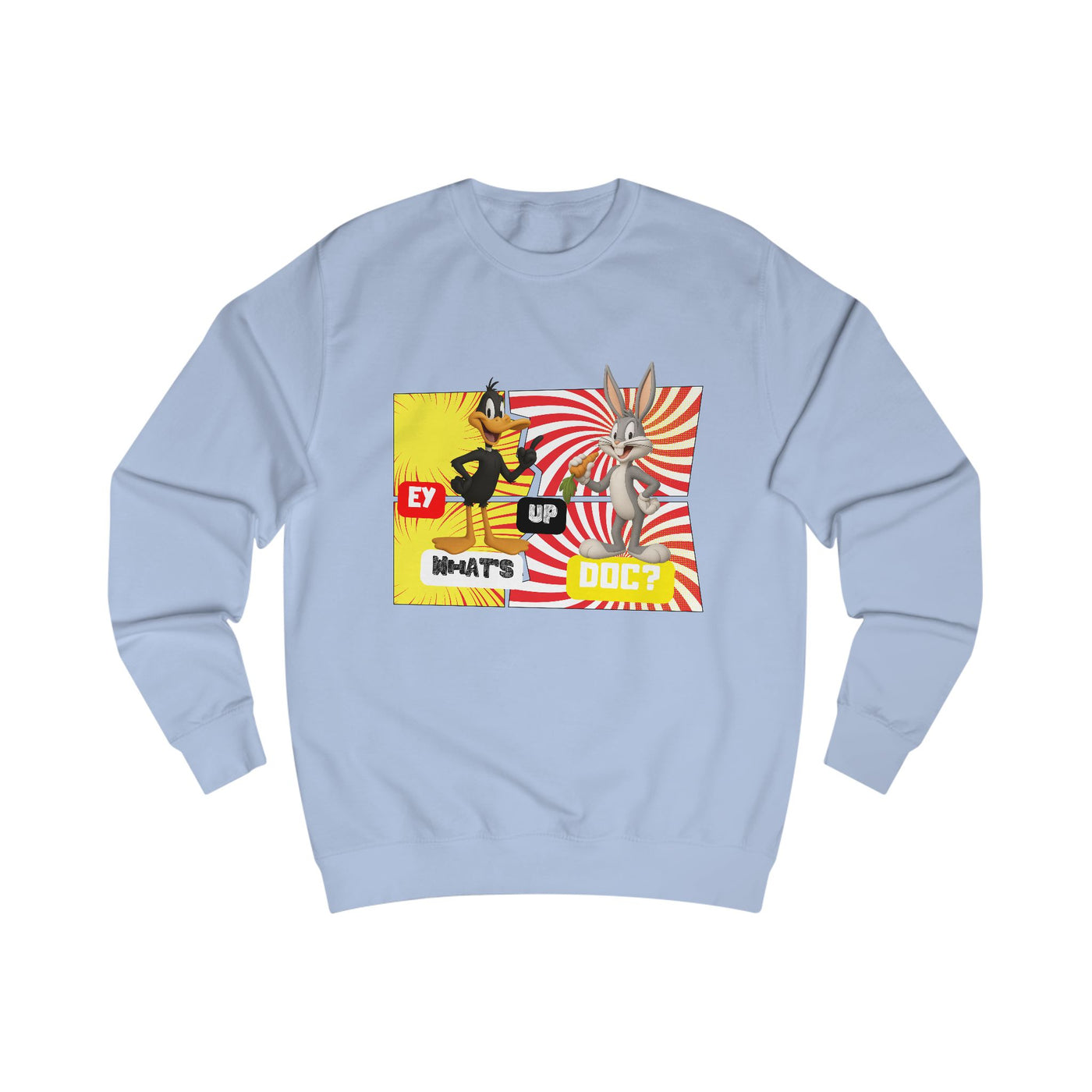 Vintage Cartoon Bugs Bunny Unisex Sweatshirt