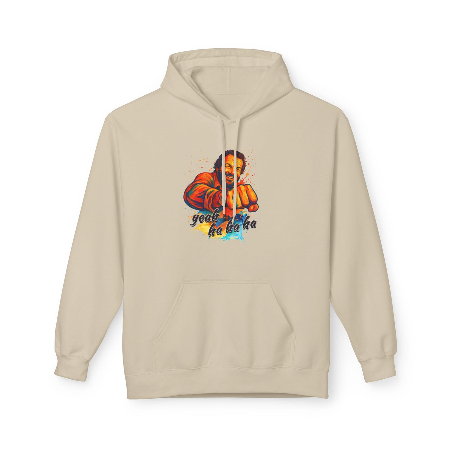 Bud Spencer Unisex Hoodie with 'Yeah Hahaha' Design