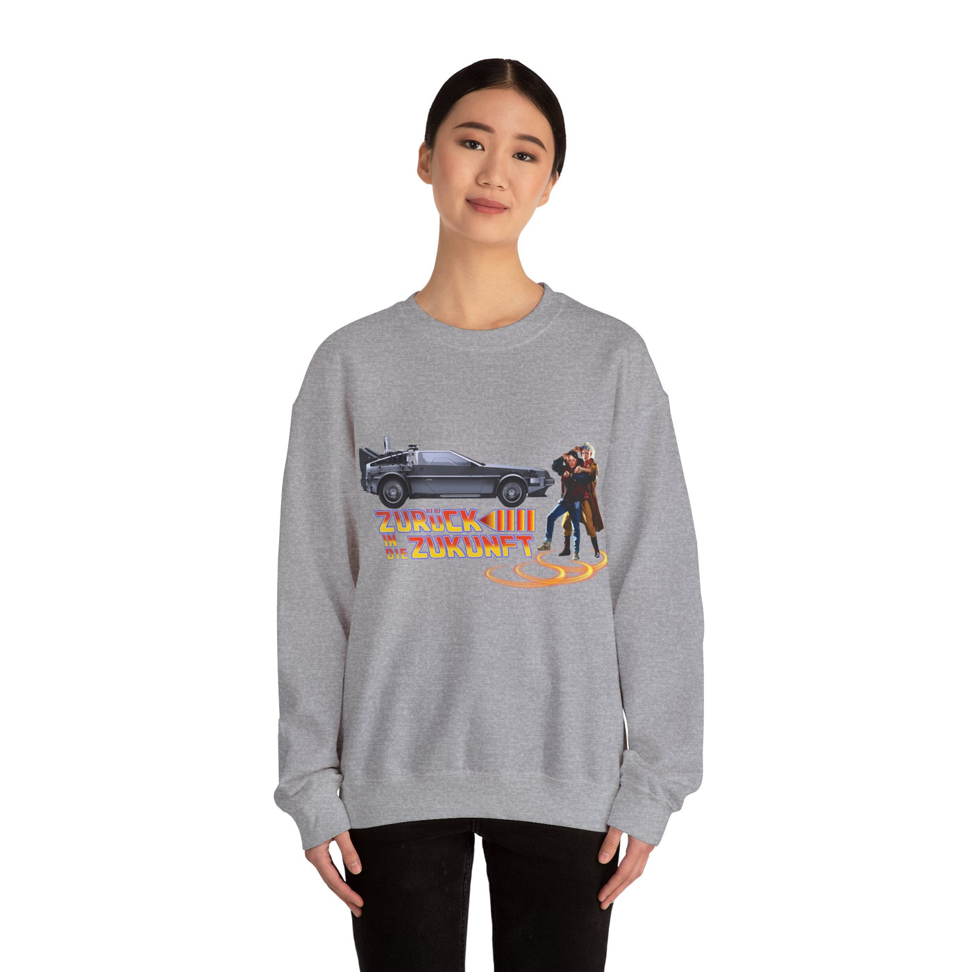 Retro Movie Sweatshirt - Back to the Future unisex
