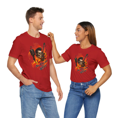 Music Vibes Unisex Jersey Tee - 'The King Still Alive' Graphic T-Shirt