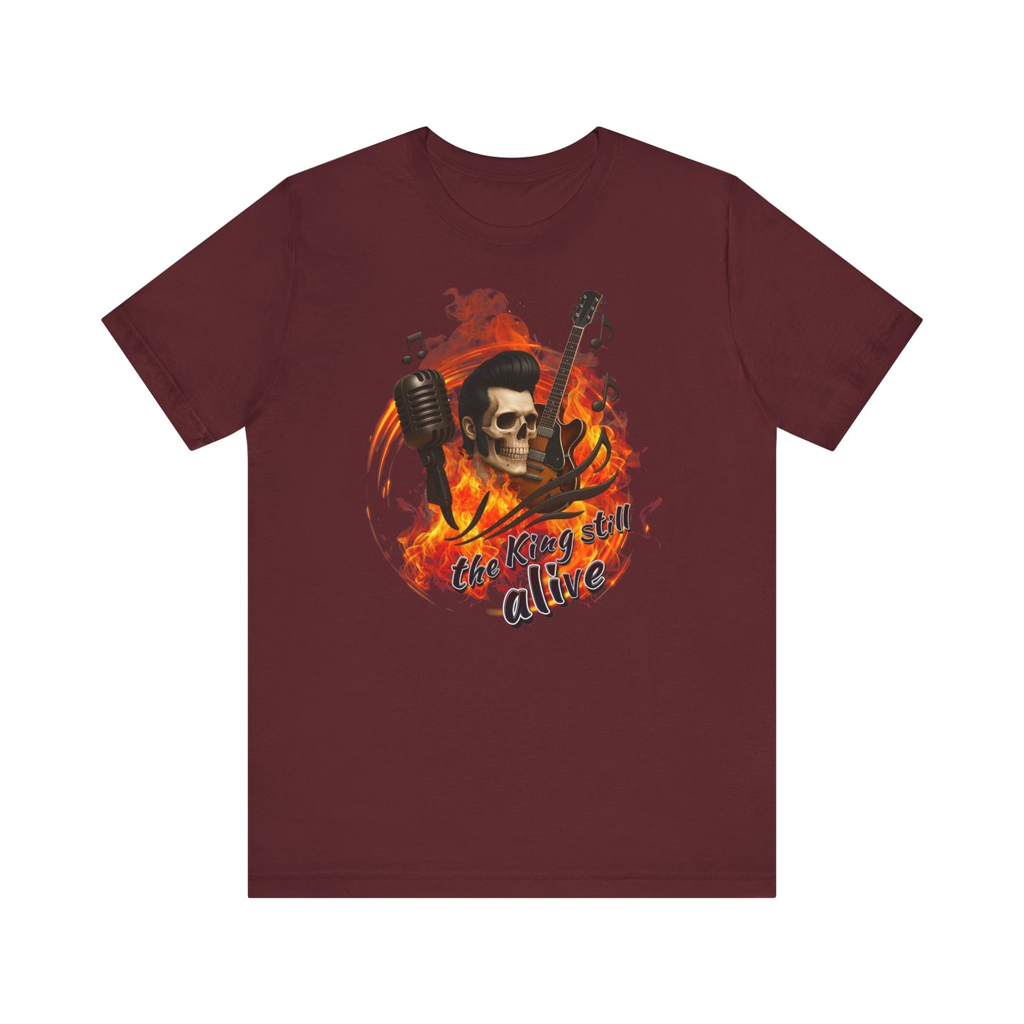 Music Vibes Unisex Jersey Tee - 'The King Still Alive' Graphic T-Shirt