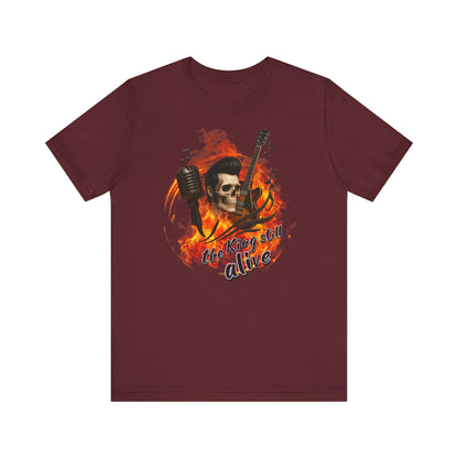 Music Vibes Unisex Jersey Tee - 'The King Still Alive' Graphic T-Shirt