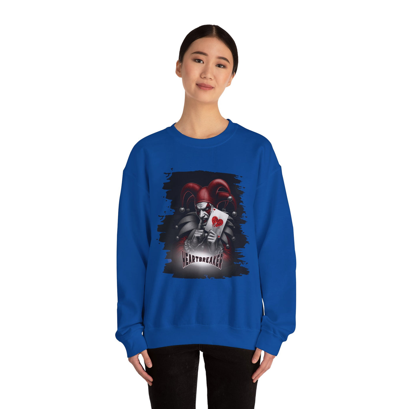 Sweatshirt with Horror Joker