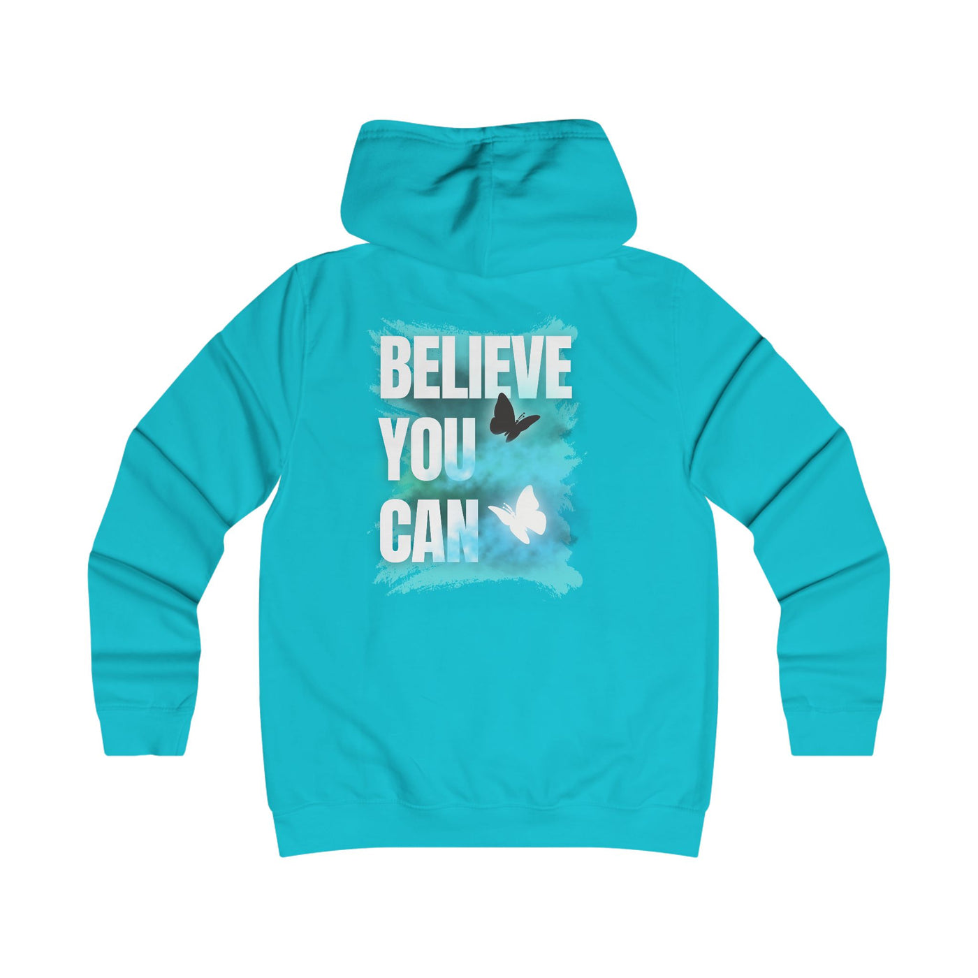 Blessed & Believing College Hoodie for Girls -Christian