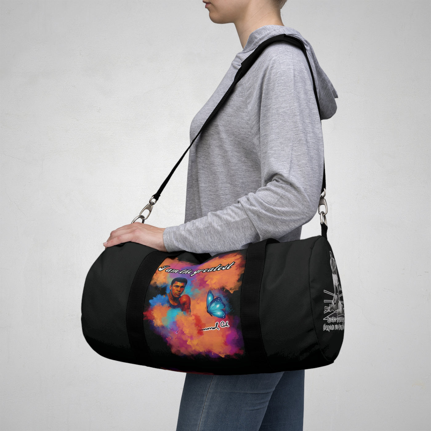 Muhammad Ali Inspirational Duffel Bag | Sports bag, Multifunktionstasche