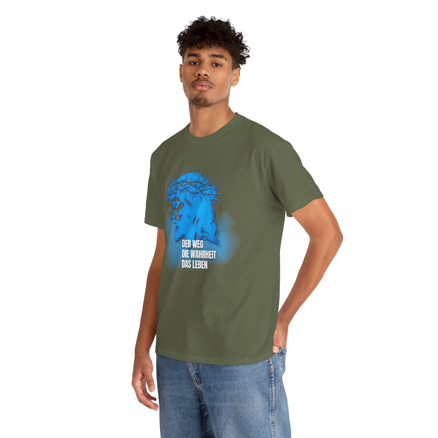 T Shirt Jesus "Der Weg - Die Wahrheit - Das Leben"
