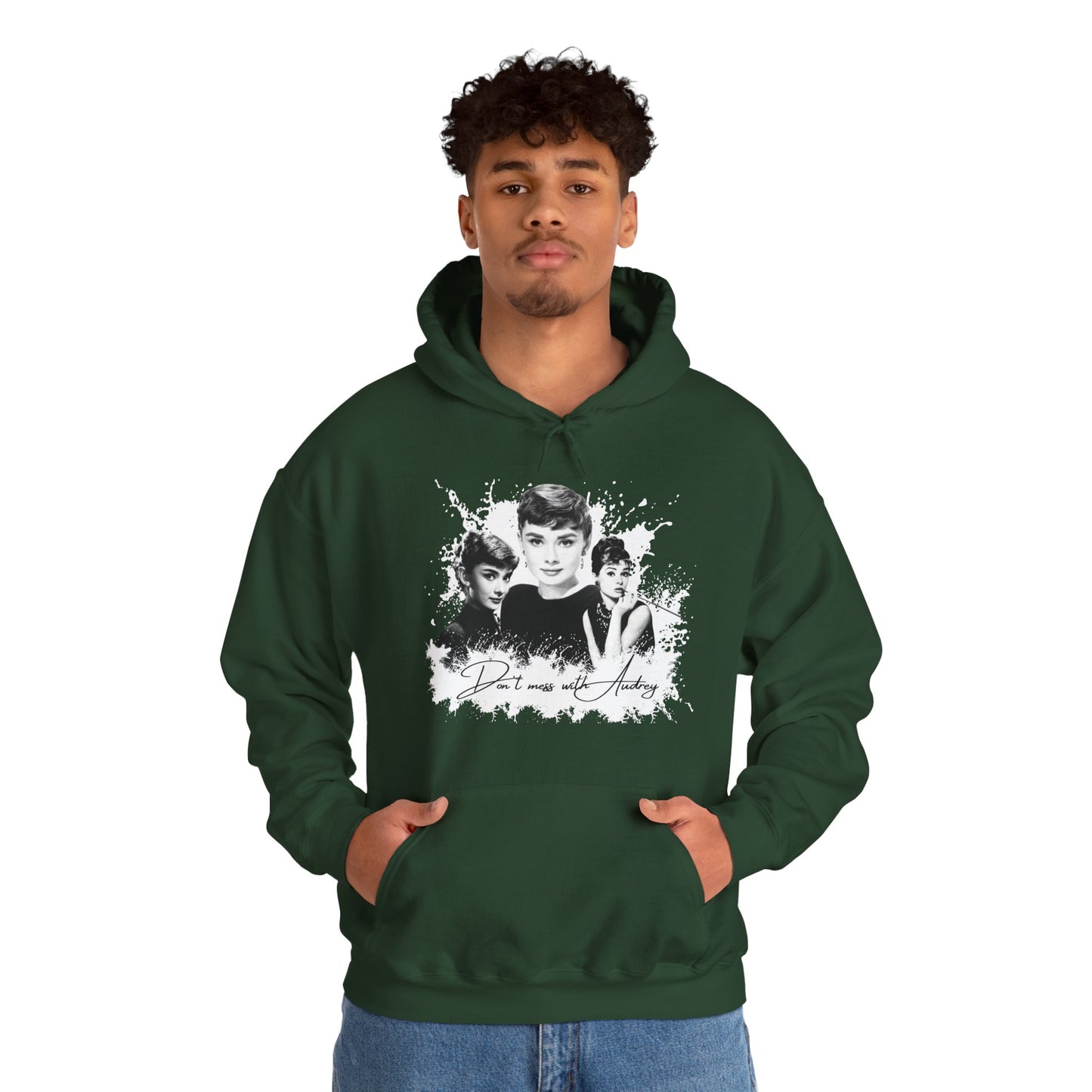 Retro Audrey Hepburn Hoodie - Classic Style