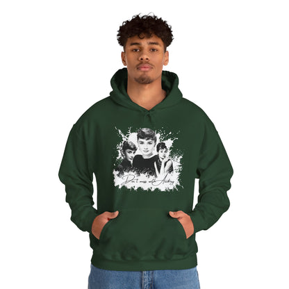 Retro Audrey Hepburn Hoodie - Classic Style