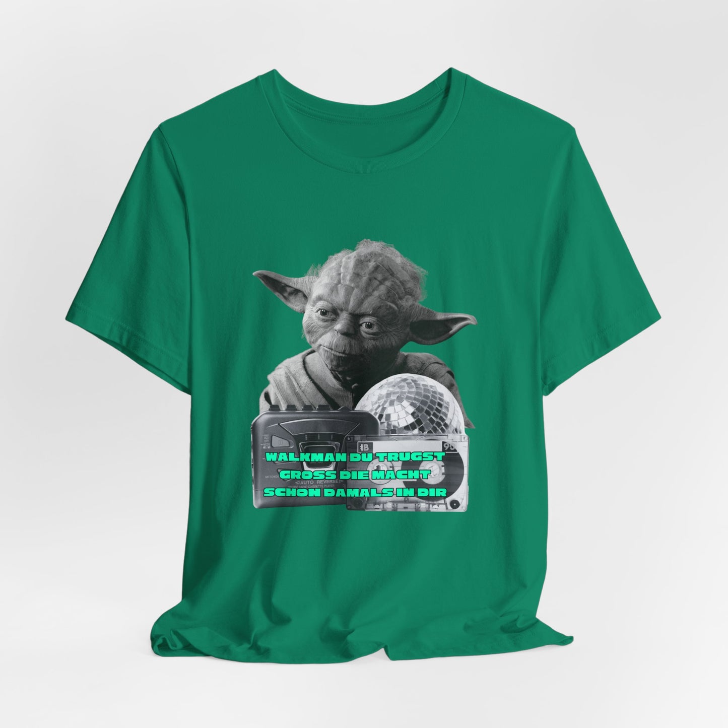 Funny Yoda Quote Unisex Tee - Walkman du kennst - erfahren du bist starwars