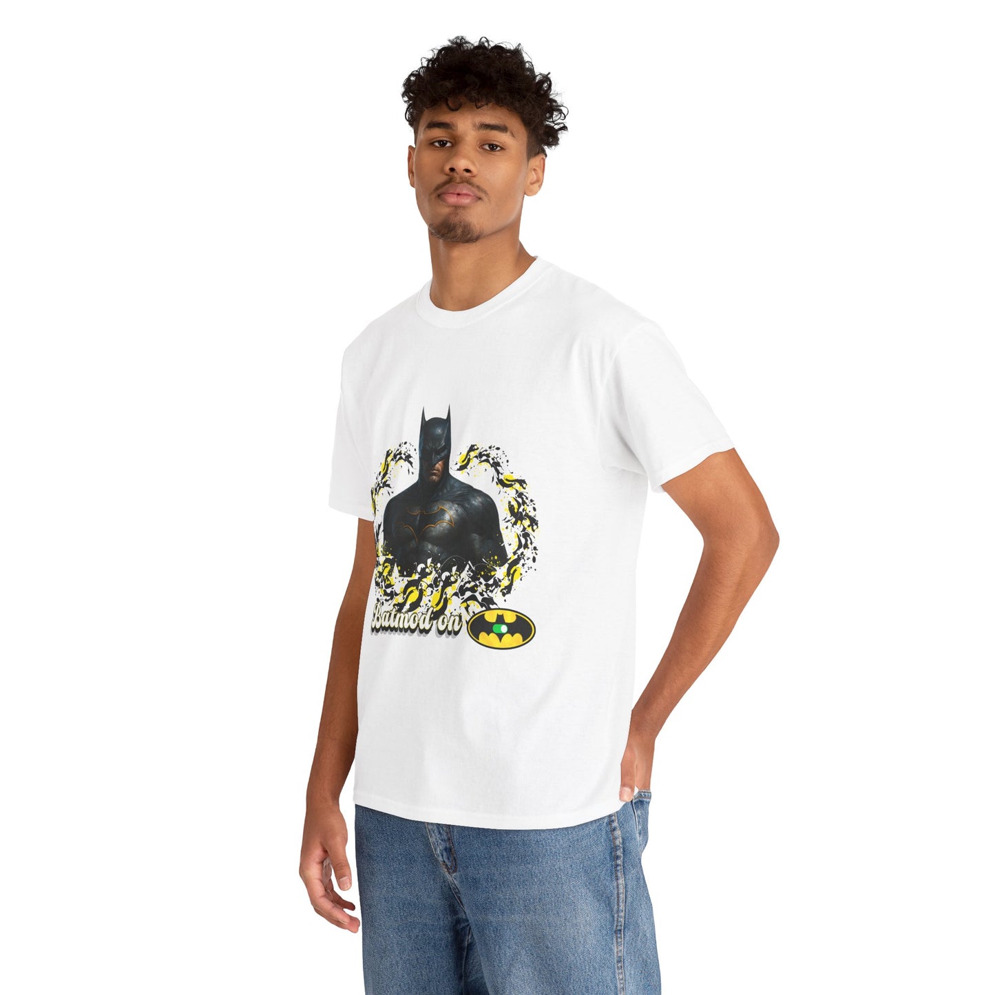 Batman "batmode on" , Unisex Cotton T-Shirt