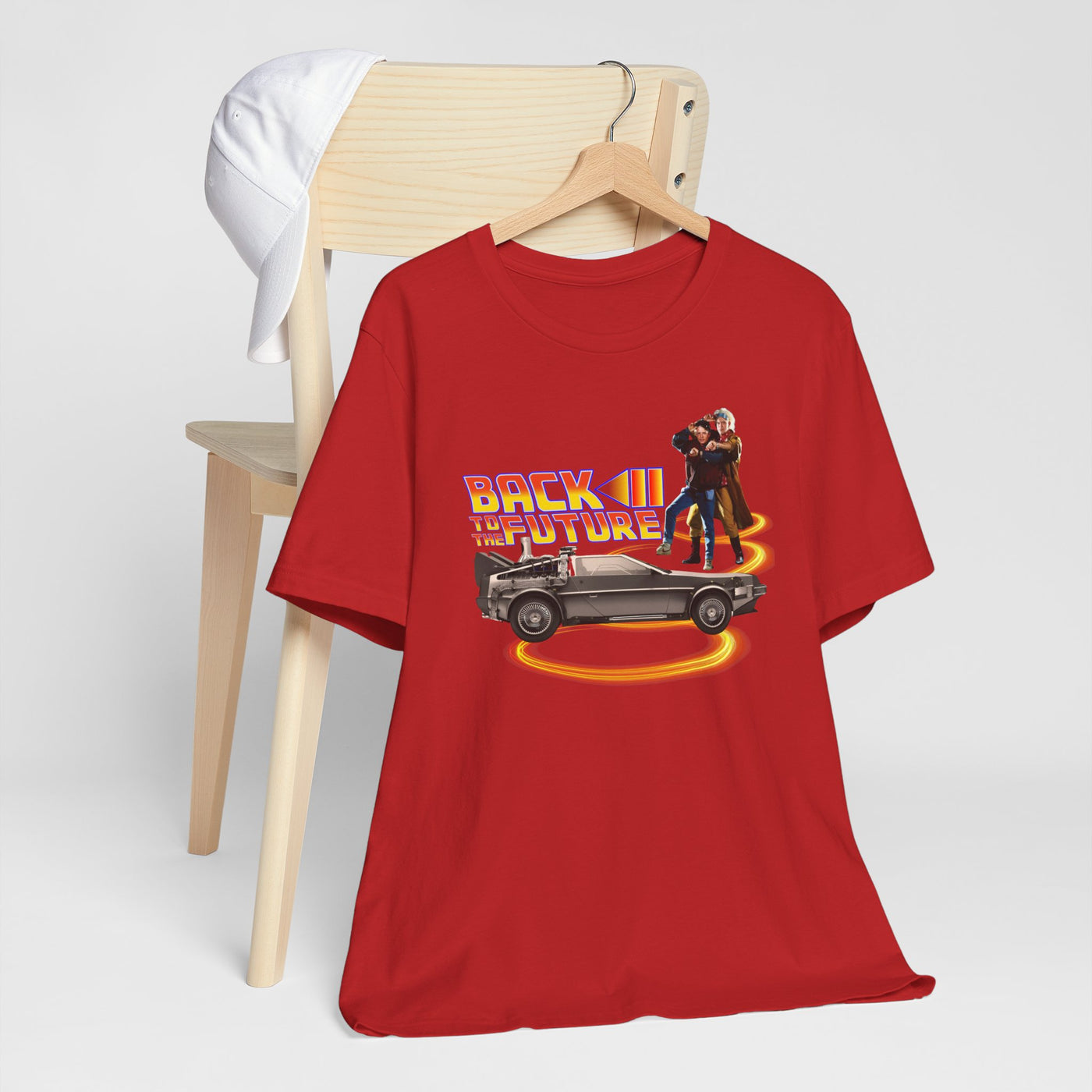 Retro Back to the Future Tee - Unisex Short Sleeve Shirt
