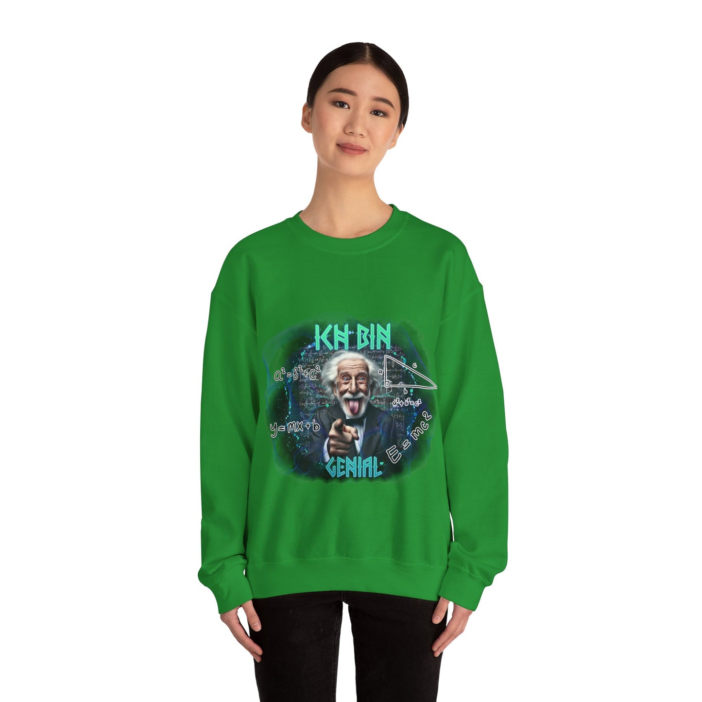Sweatshirt 'ICH BIN GENIAL' unisex