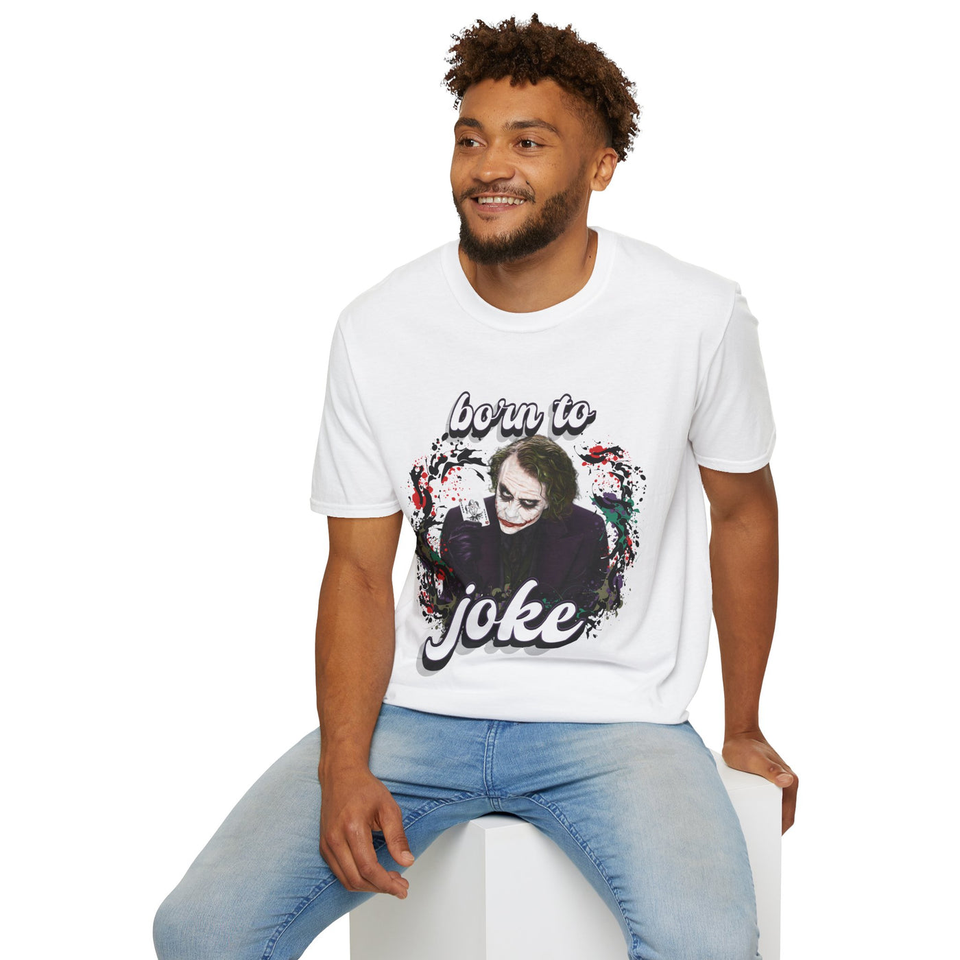 Born to Joke "Joker" Unisex Softstyle T-Shirt