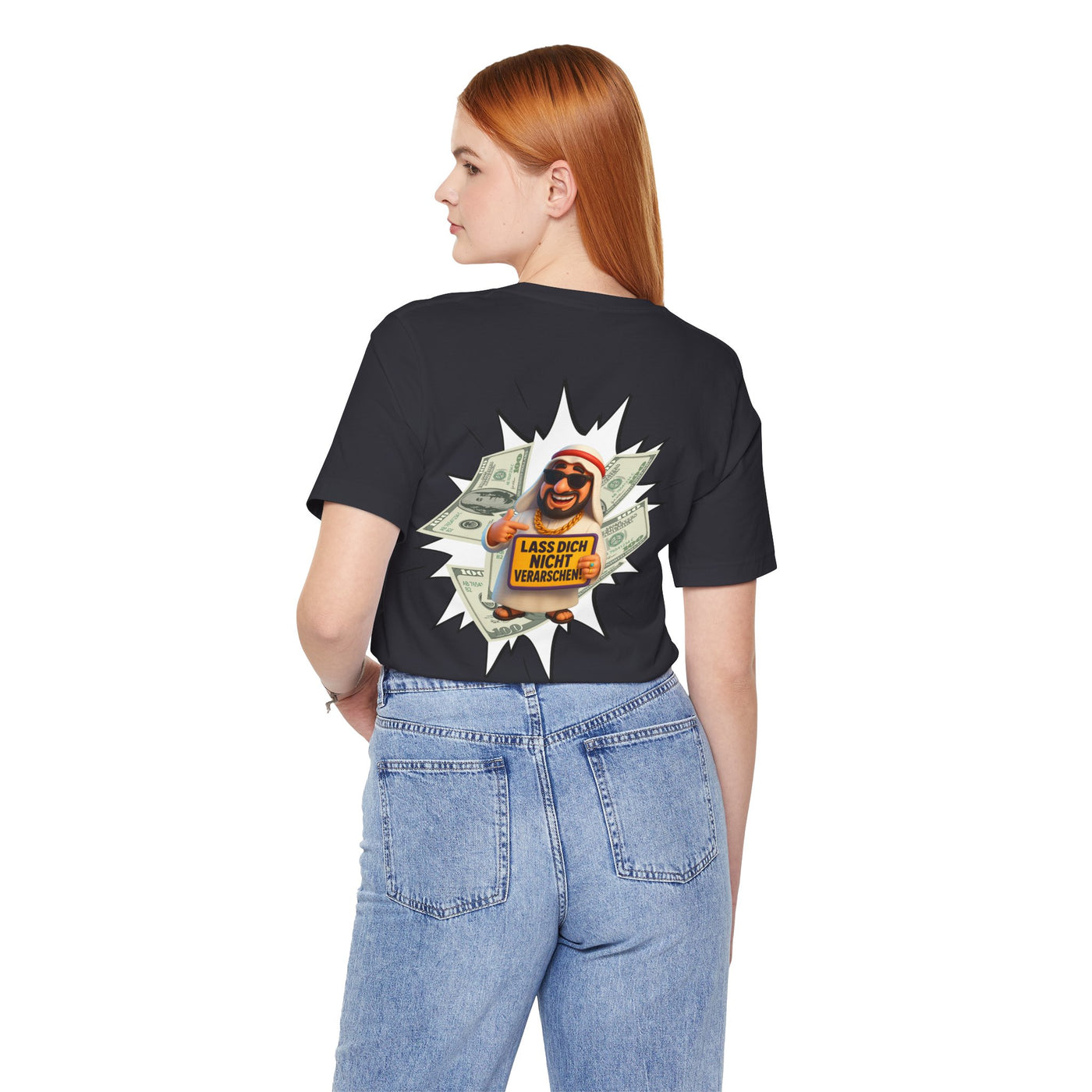 Bitcoins Dubai - Rosarote Welt - lass dich nicht verarschen T - Shirt