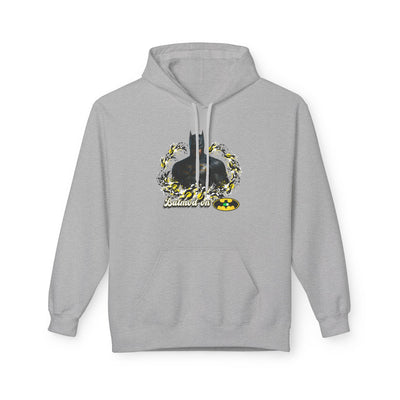 Batman-Inspired Unisex Fleece Hoodie, "Batmod on"