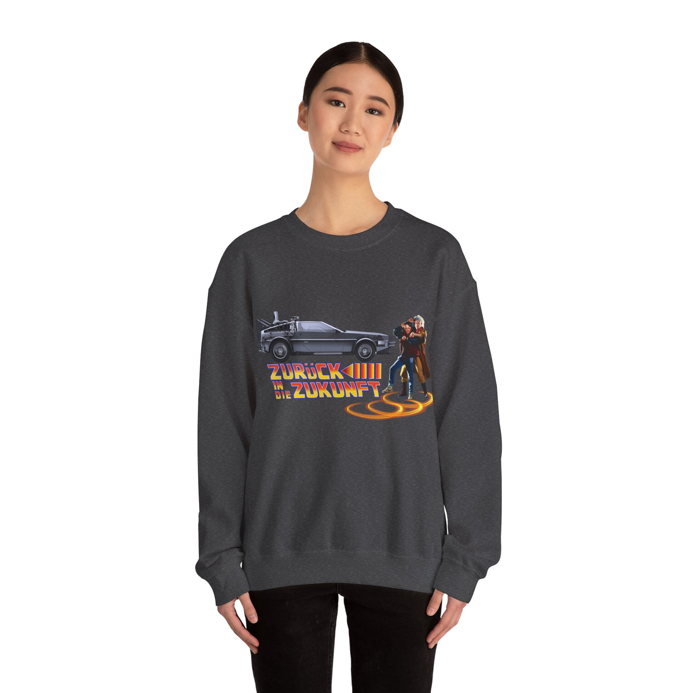 Retro Movie Sweatshirt - Back to the Future unisex