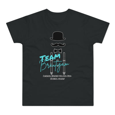 Team Bride Men's Groom "We celebrate the fairytale"