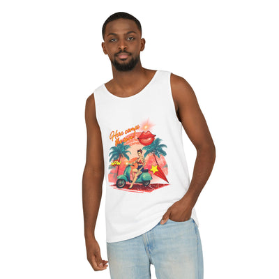 Retro Summer Vibes Tank Top Here comes the sun