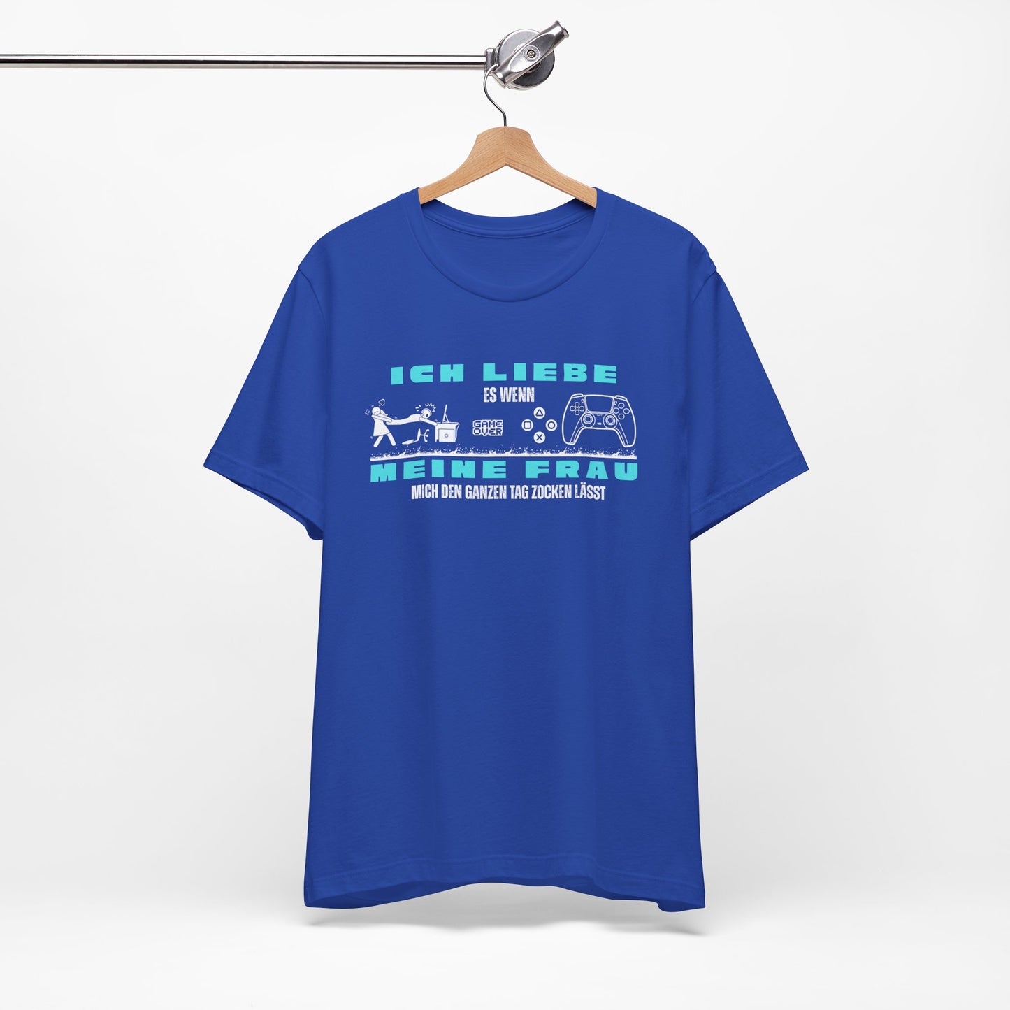Ich Liebe Meine Frau T-Shirt - Unisex Jersey Tee for Gamers