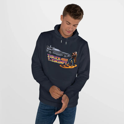 Back to the future - King Hooded Sweatshirt - Perfect for Movie Lovers and Casual Comfort 