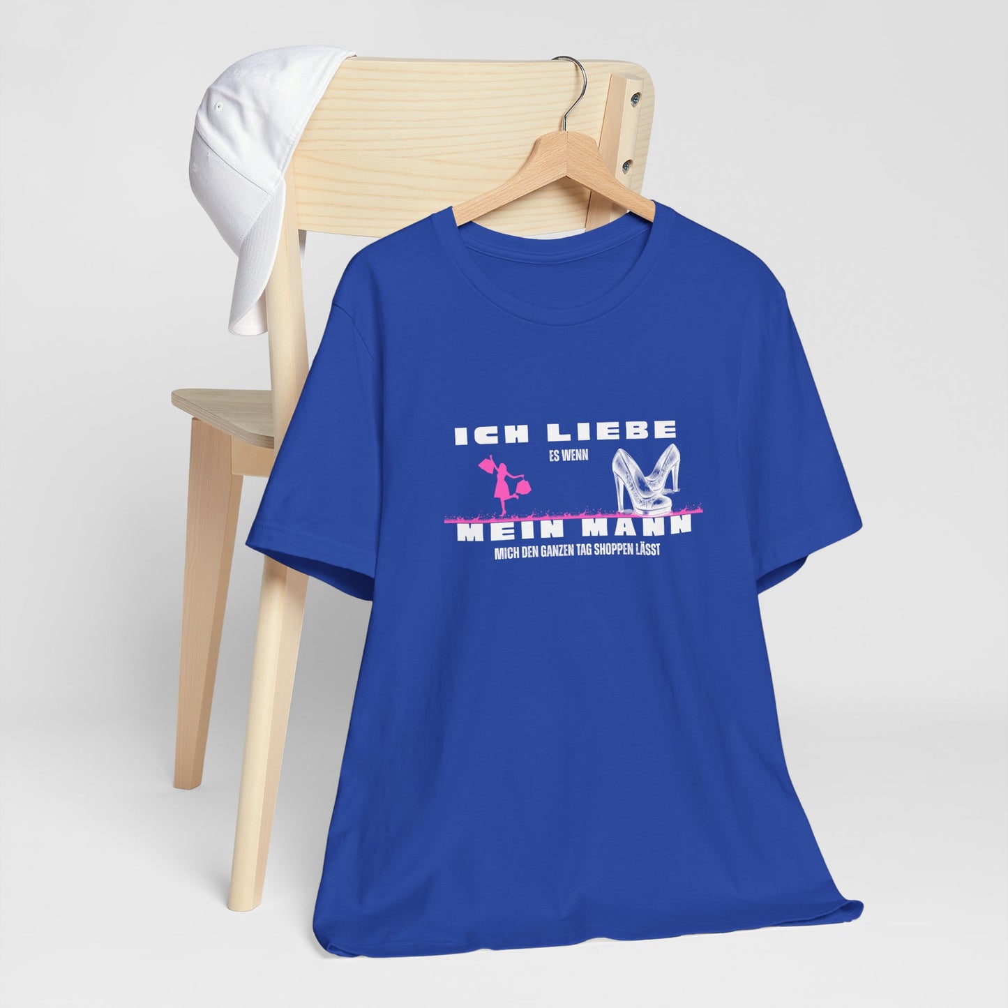 I Love My Husband "Shopping" Unisex Jersey Short Sleeve Tee