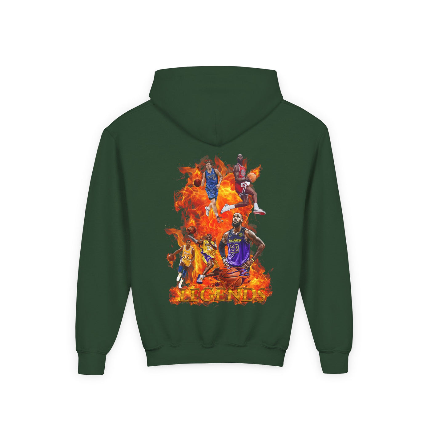 Teeny- Unisex Sports Hoodie, Legends of Basketball