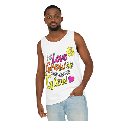 Tank Let Love Grow ... , Motivational Workout Shirt