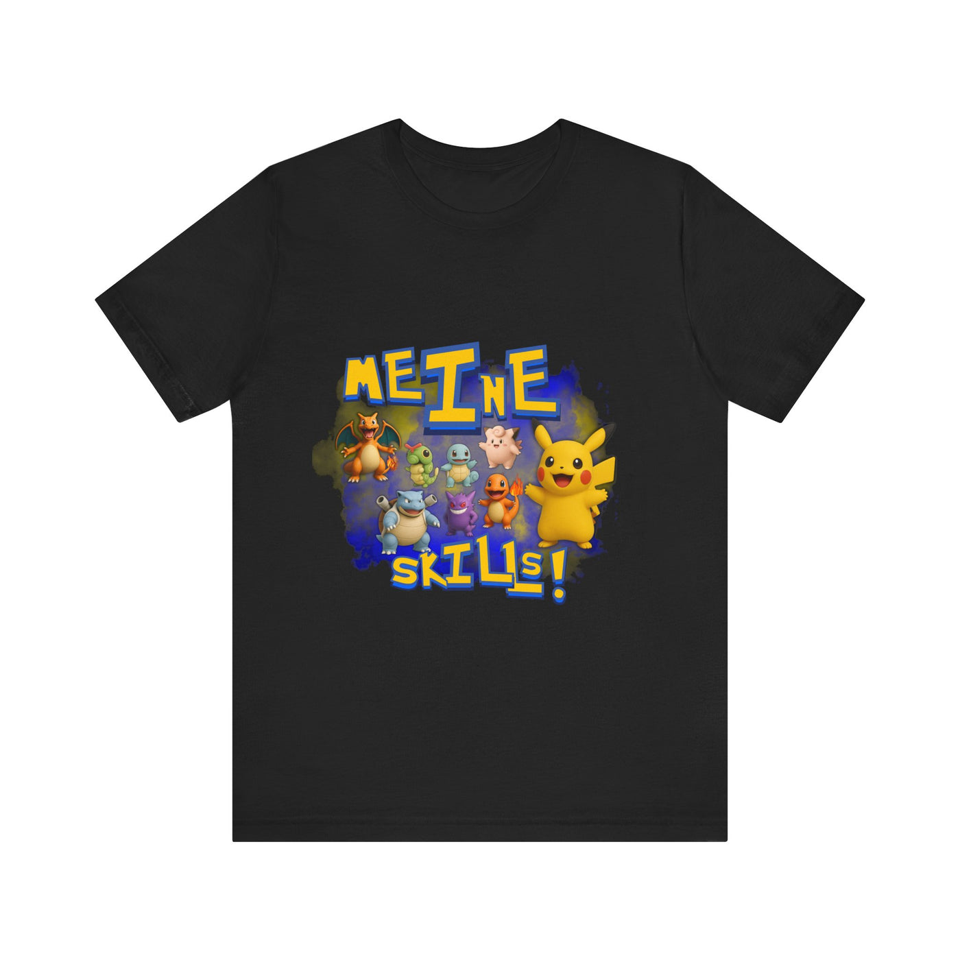 Pokemon Skills Unisex Tee, Fun Casual Shirt