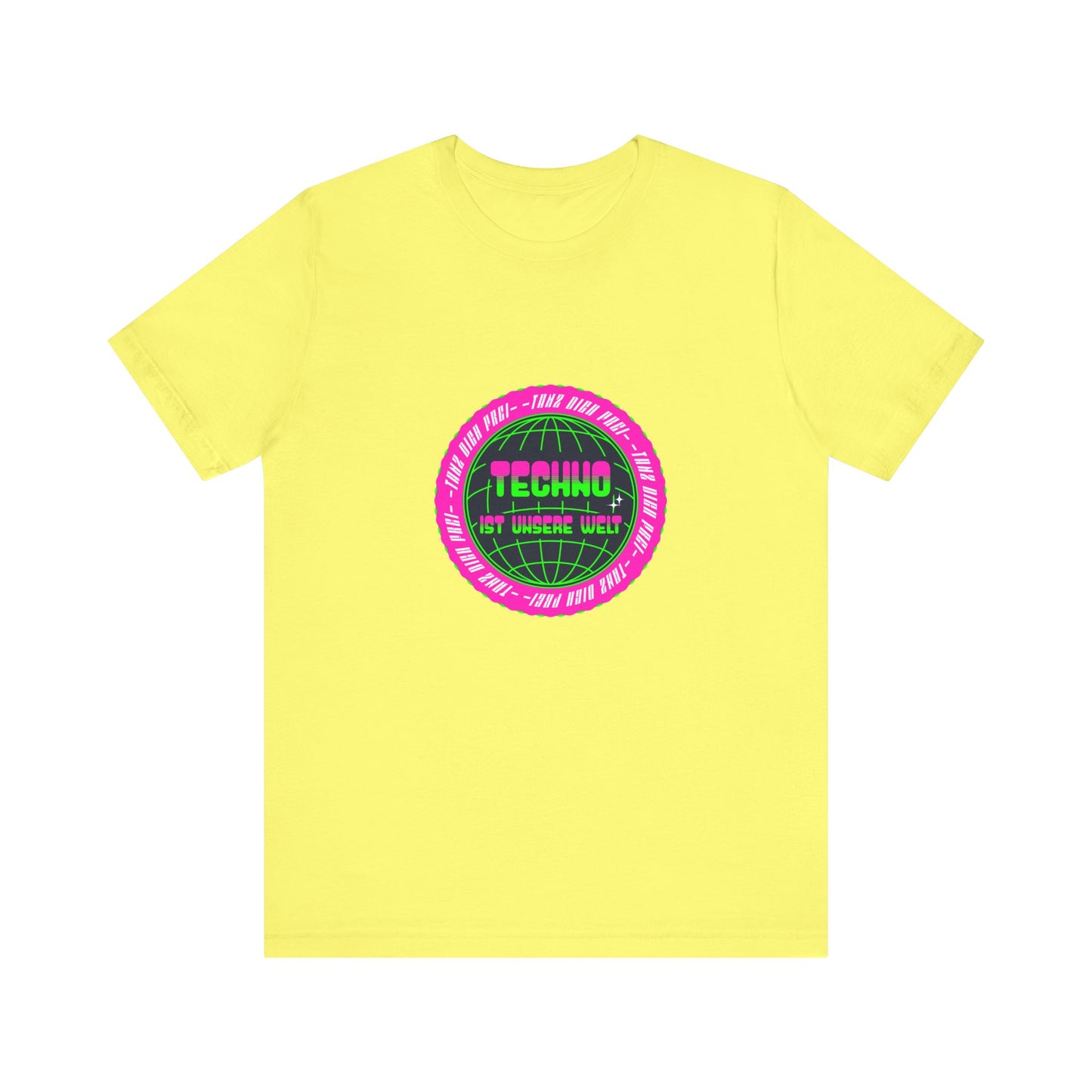 Tanz dich frei - Retro Techno Vibe Unisex Tee, Dance Party Shirt, Gift for Ravers, Festival Fashion,