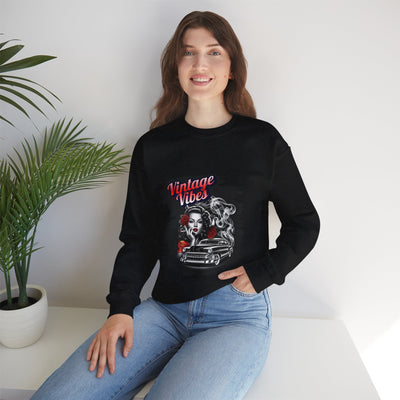 Vintage Vibes Unisex Sweatshirt, Retro