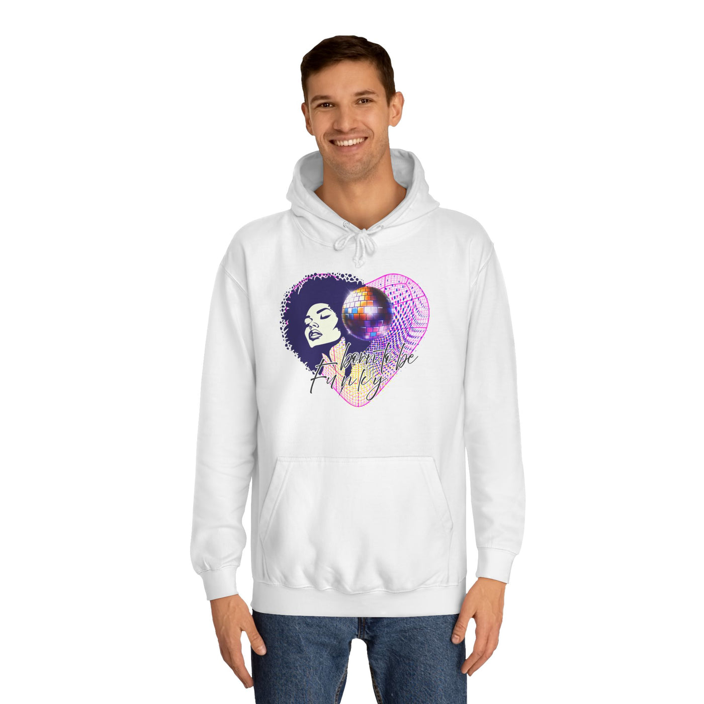 Born to be funky  Hoodie - Melly Silence