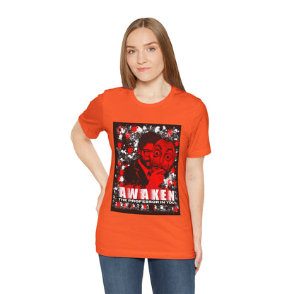 Awaken the Professor heist money Unisex Jersey Tee - Inspirational Graphic T-Shirt