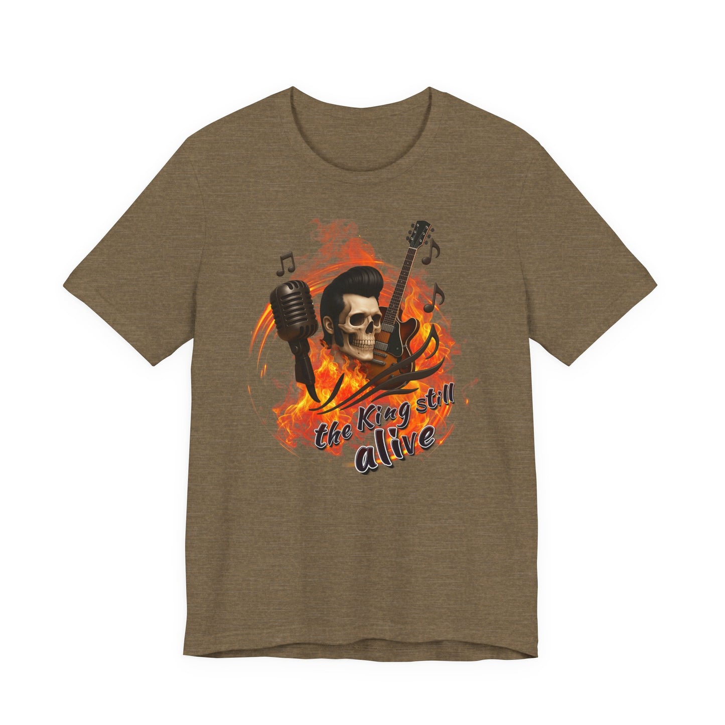 Music Vibes Unisex Jersey Tee - 'The King Still Alive' Graphic T-Shirt