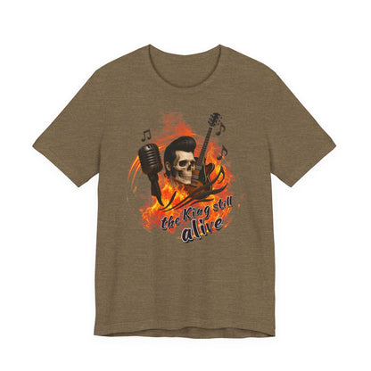 Music Vibes Unisex Jersey Tee - 'The King Still Alive' Graphic T-Shirt