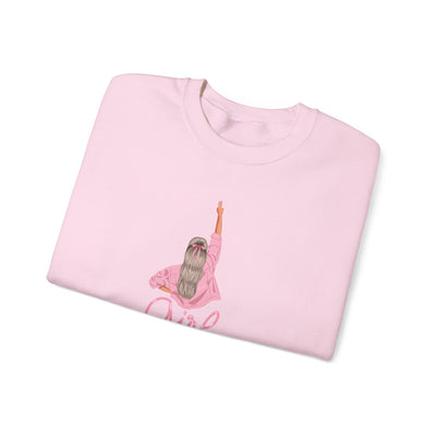 Girl Power Unisex Crewneck Sweatshirt,