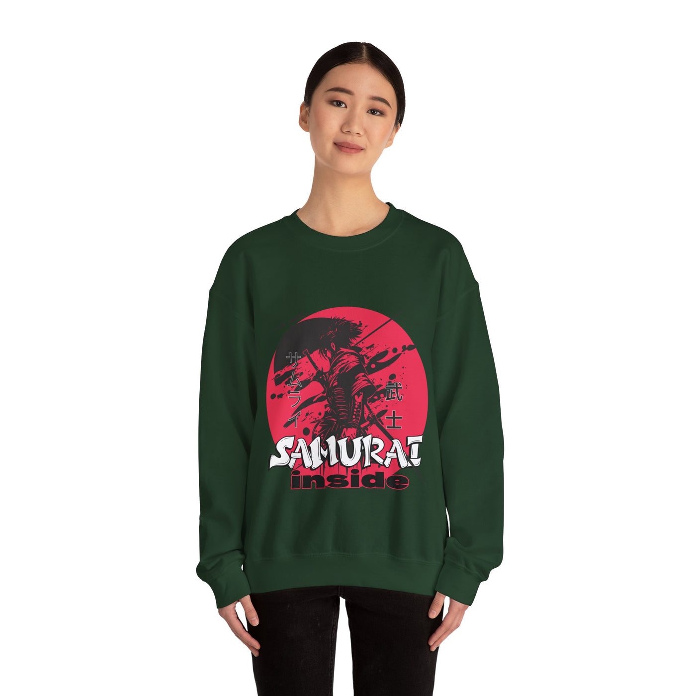 Samurai Inside Crewneck Sweatshirt - Unisex Heavy Blend™
