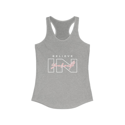 Believe in Yourself Tank Top - Women's Motivational Fitness Apparel