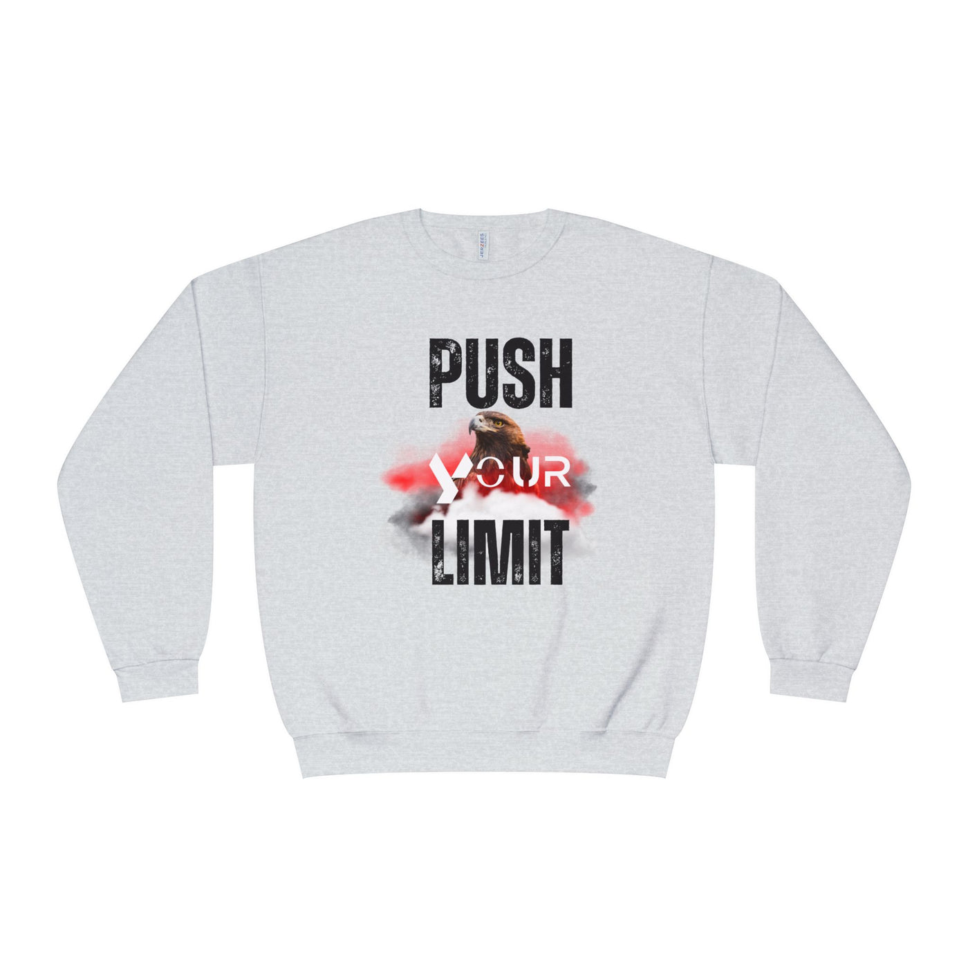 Motivational Crewneck Sweatshirt - "Push Your Limit" 