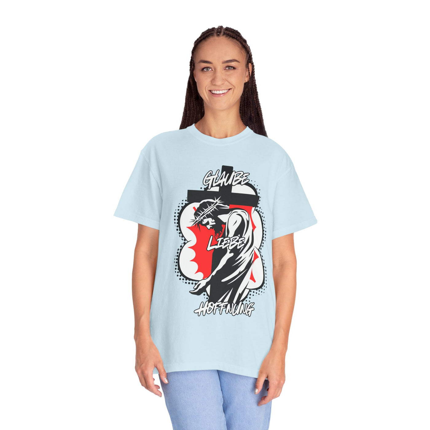 Jesus Glaube Liebe Hoffnung Shirt