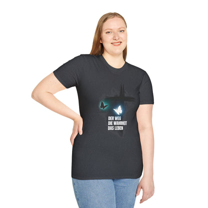 Faith-Inspired Unisex Softstyle T-Shirt – Spiritual, Jesus, Christian,