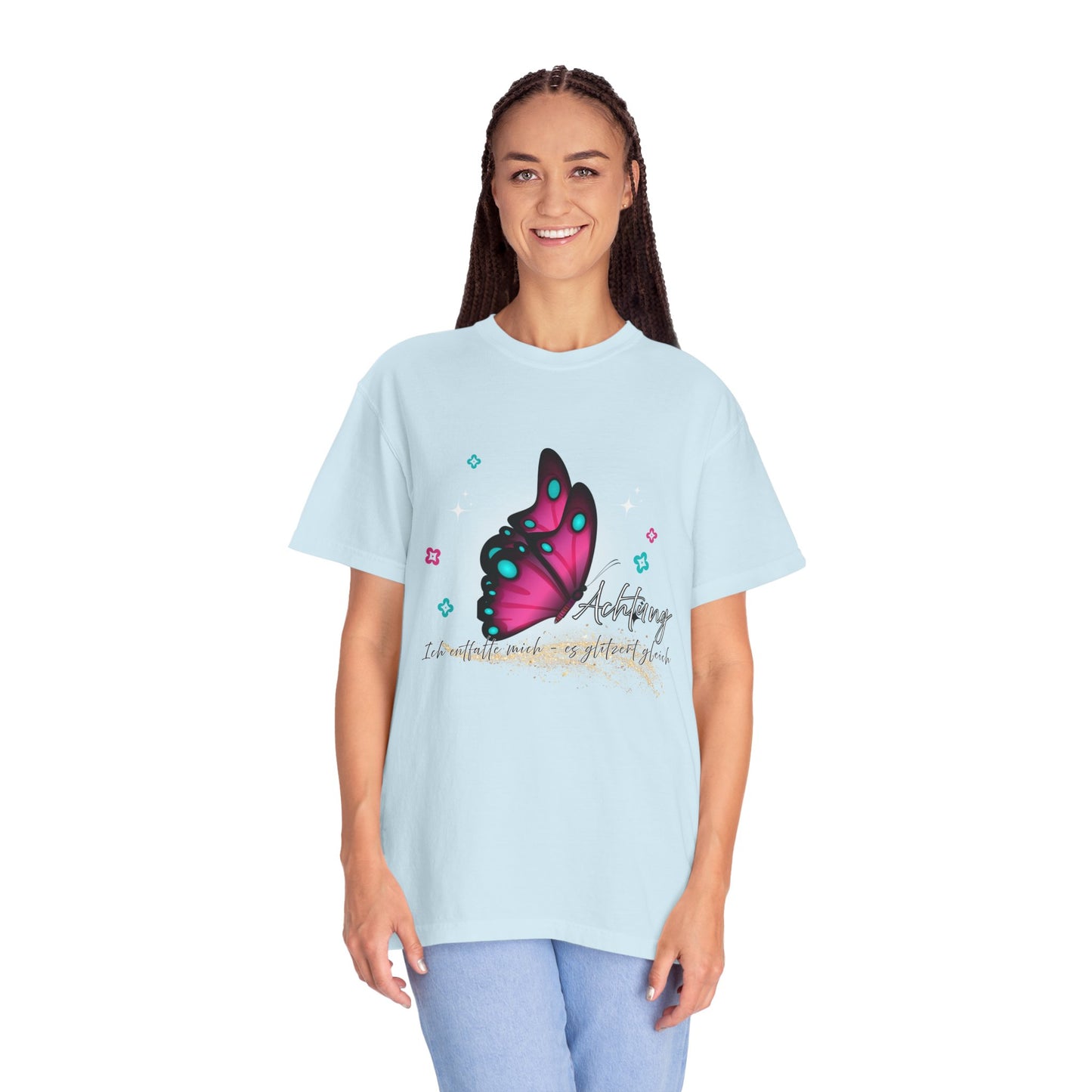 Achtung ich glitzere gleich... T shirt