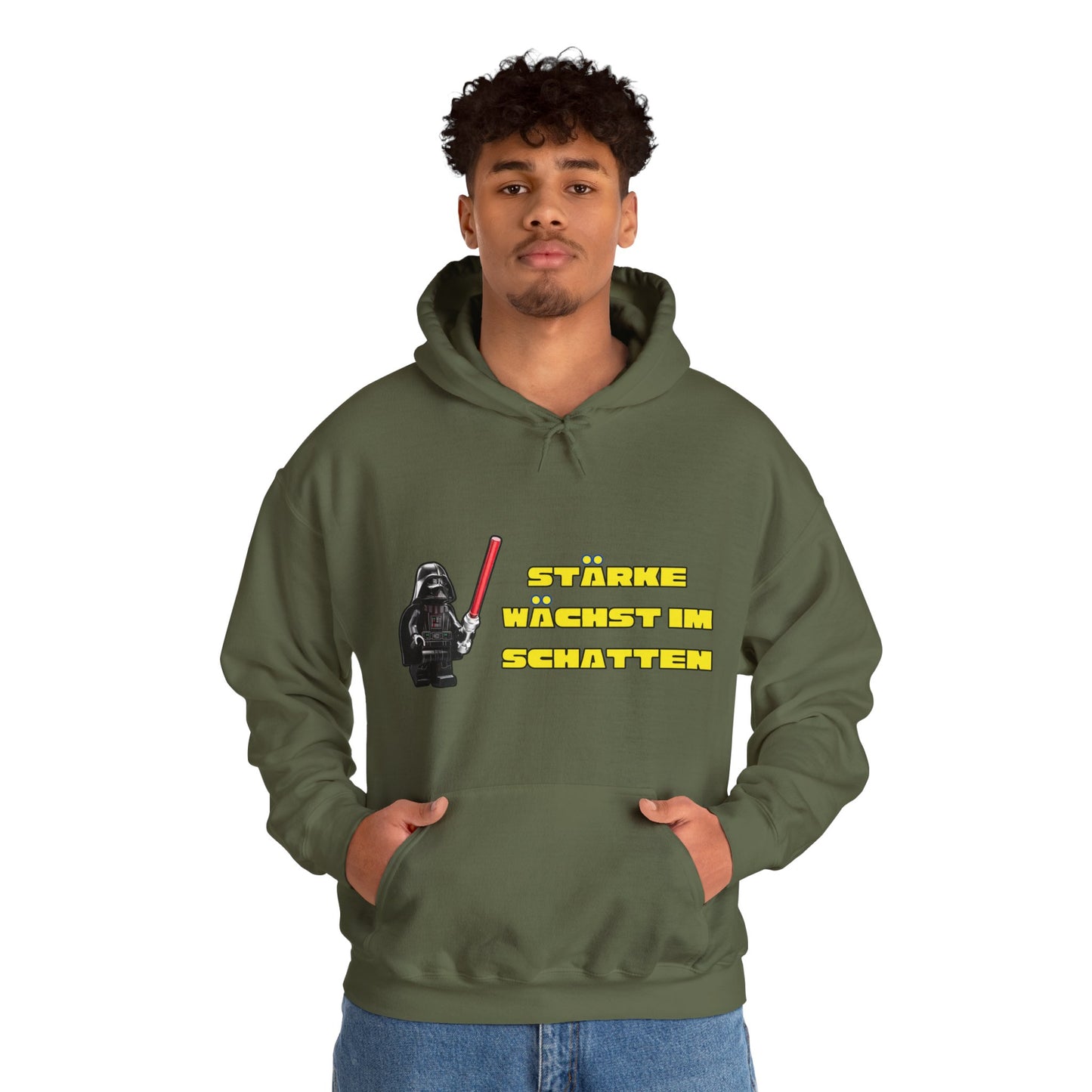Darth Vader Inspired Hoodie - "Strength grows in the shadows" 