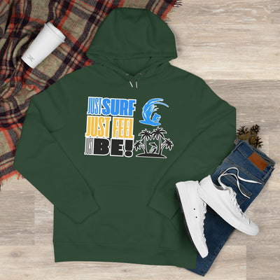 Just Surf Hooded Sweatshirt - Perfect for Beach Lovers and Surf Enthusiasts