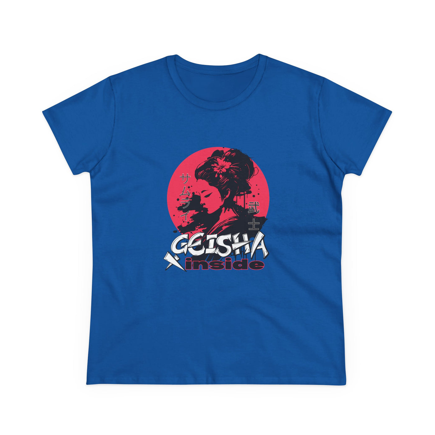 "Geisha Inside"Fleece Shirt, Cozy