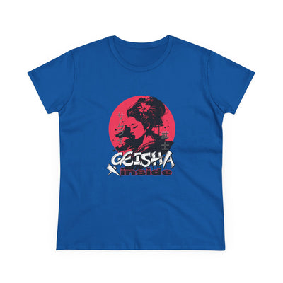 "Geisha Inside"Fleece Shirt, Cozy