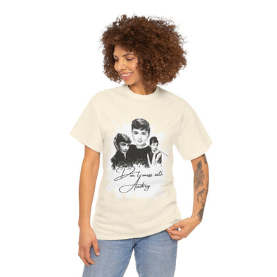 Don't mess with Audrey - Audrey Hepburn T Shirt