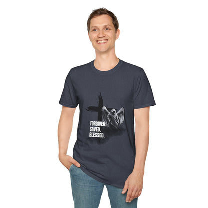 Blessed Faith Unisex Softstyle T-Shirt  Jesus
