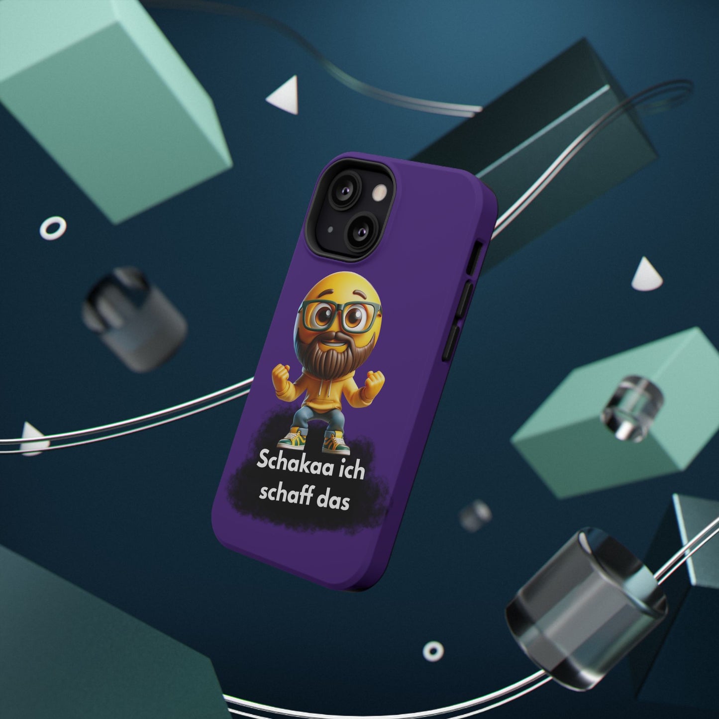 Motivational Impact-Resistant Phone Case - "Schakaa I can do it"