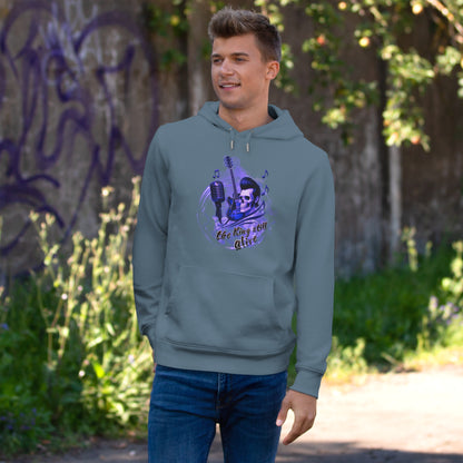 Rock 'n' Roll King Hooded Sweatshirt - 'The King Still Alive' Graphic